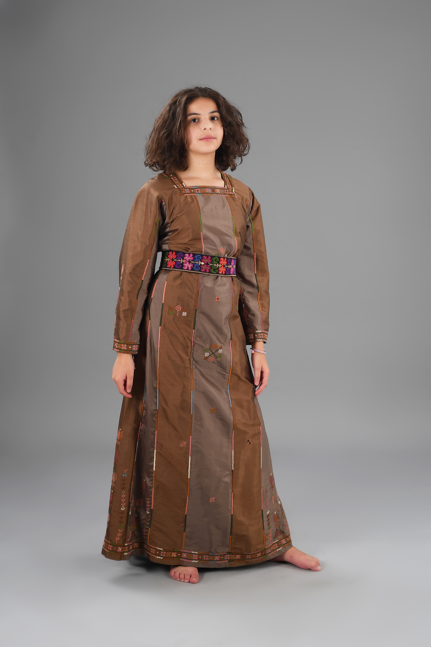 Modern Brown Thobe