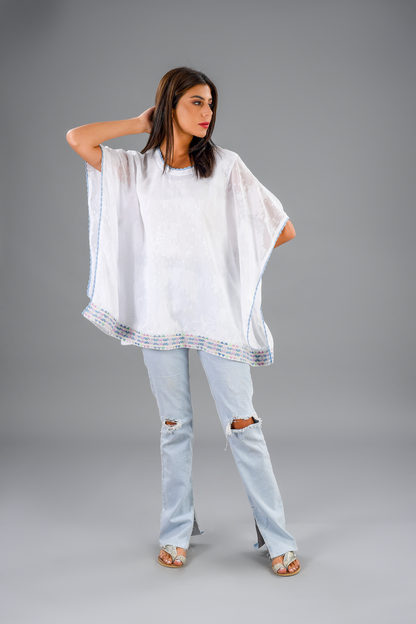 Modern White Tunic