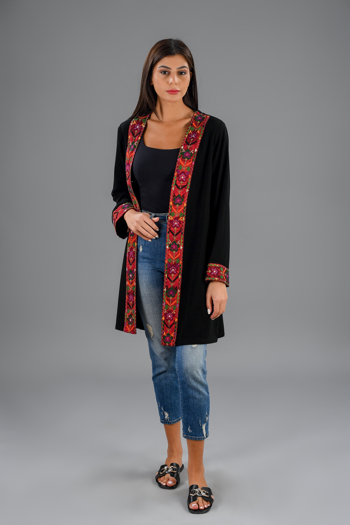 Silk Panel Beir Al Sabaa Jacket