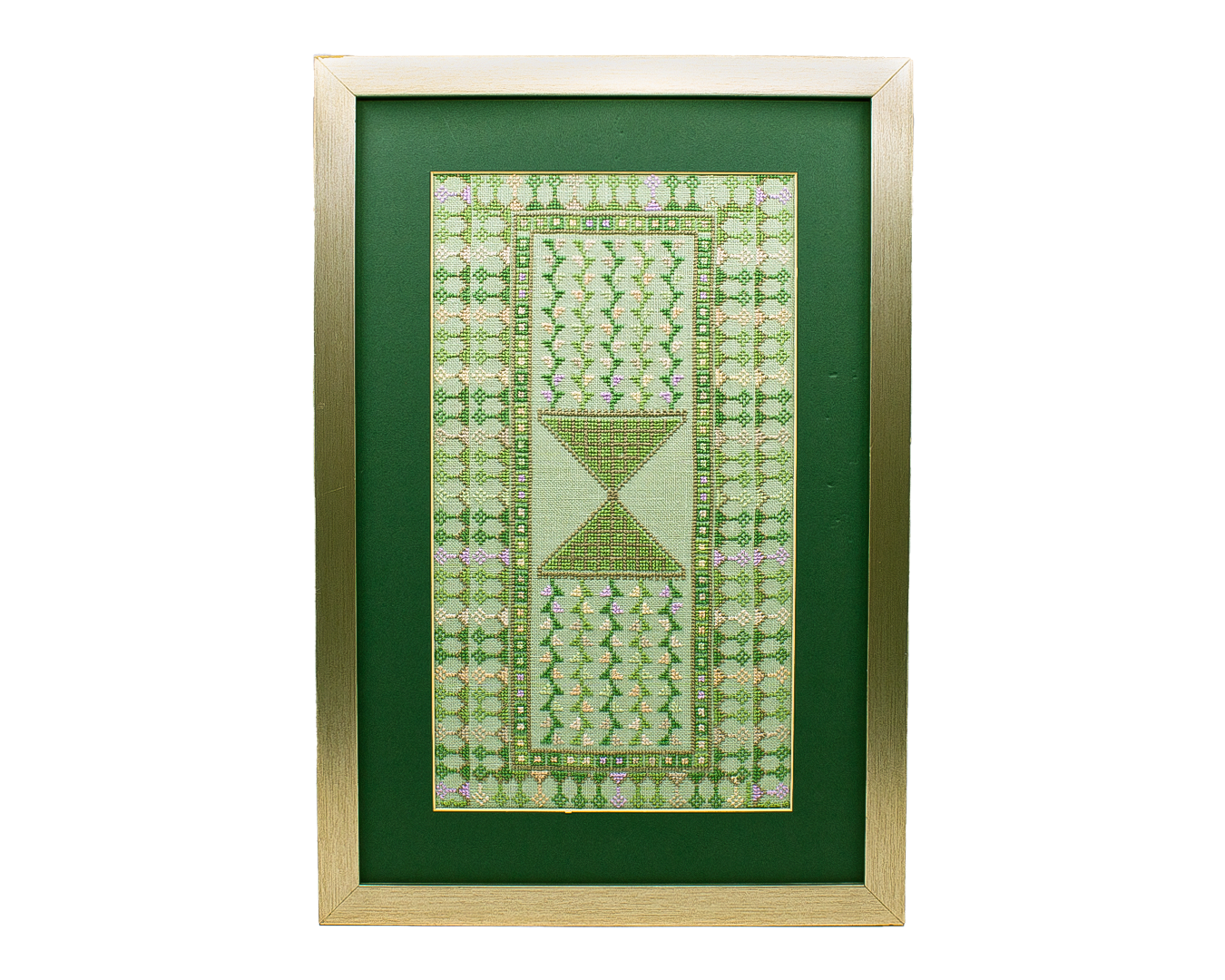 Green Etamine Frame